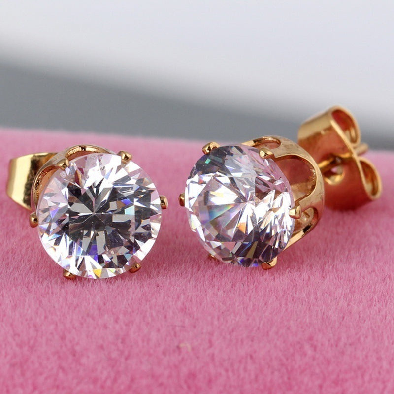 Moonlight Crystal Studs