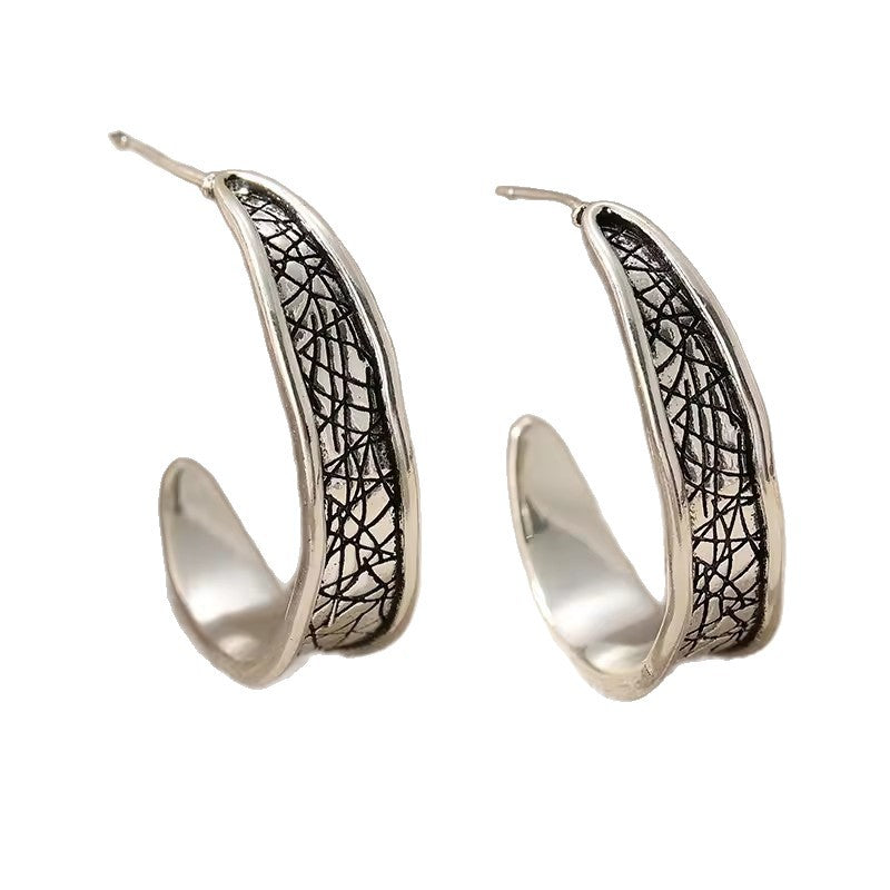 Personalized Retro Bohemian C-Shaped Earrings