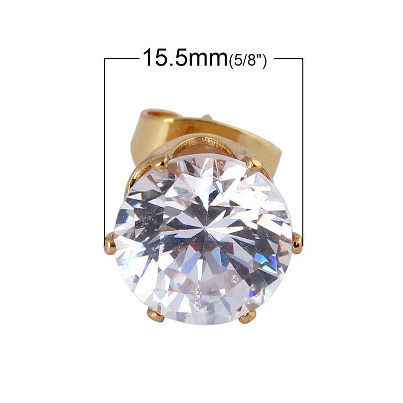 Moonlight Crystal Studs
