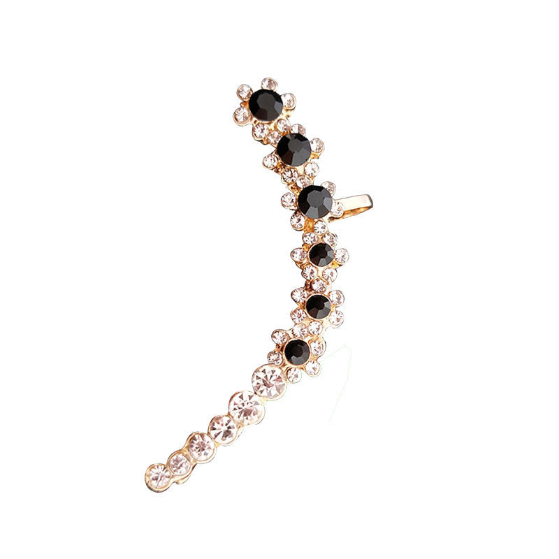 Women Diamond Stud Earrings Ear Cuffs