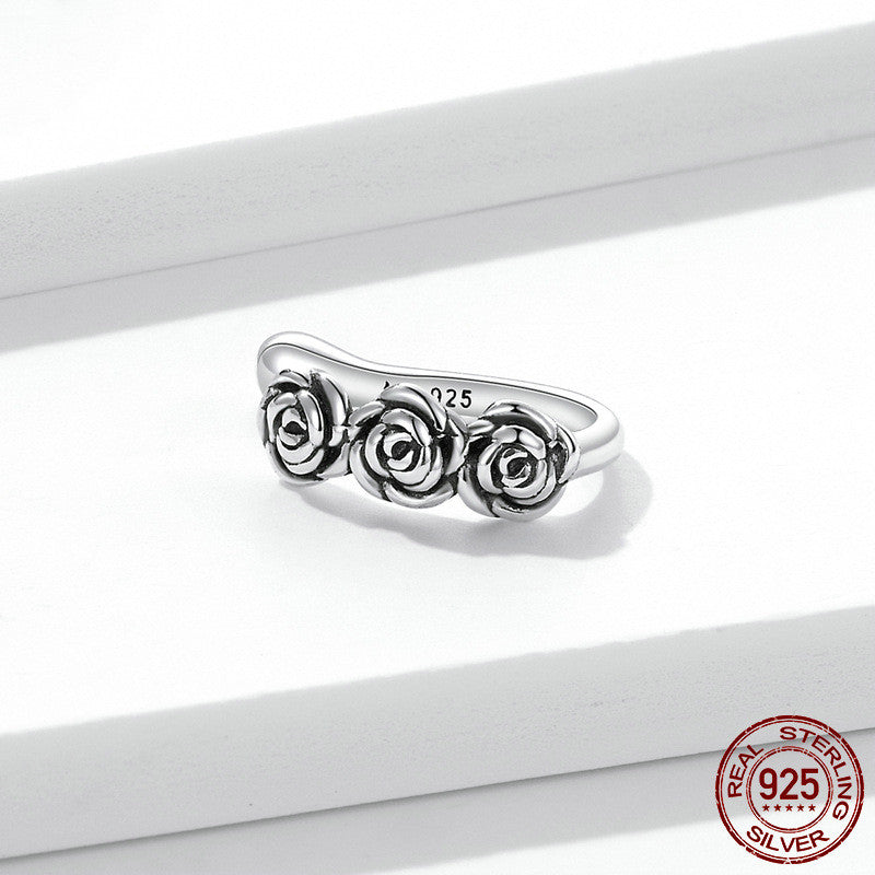 Women's Vintage Rose No Pierced Ear Cuffs