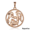 Twelve zodiac pendants